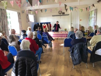 Fun evening with Dame Mary Hogg, 20 May 2022